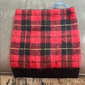 Polo by Ralph Lauren Red Plaid Skirt